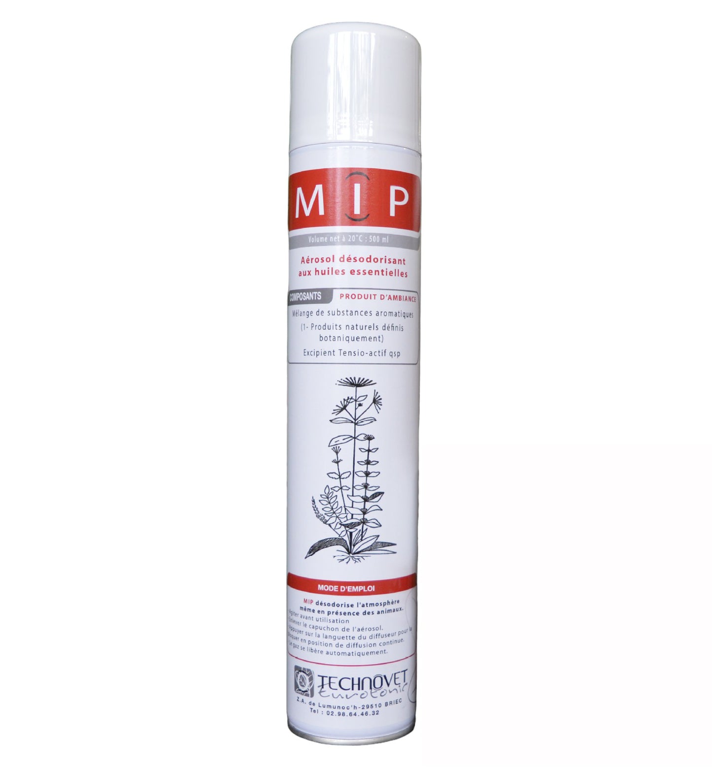 MIP aérosol désodorisant huiles essentielles 500 ml